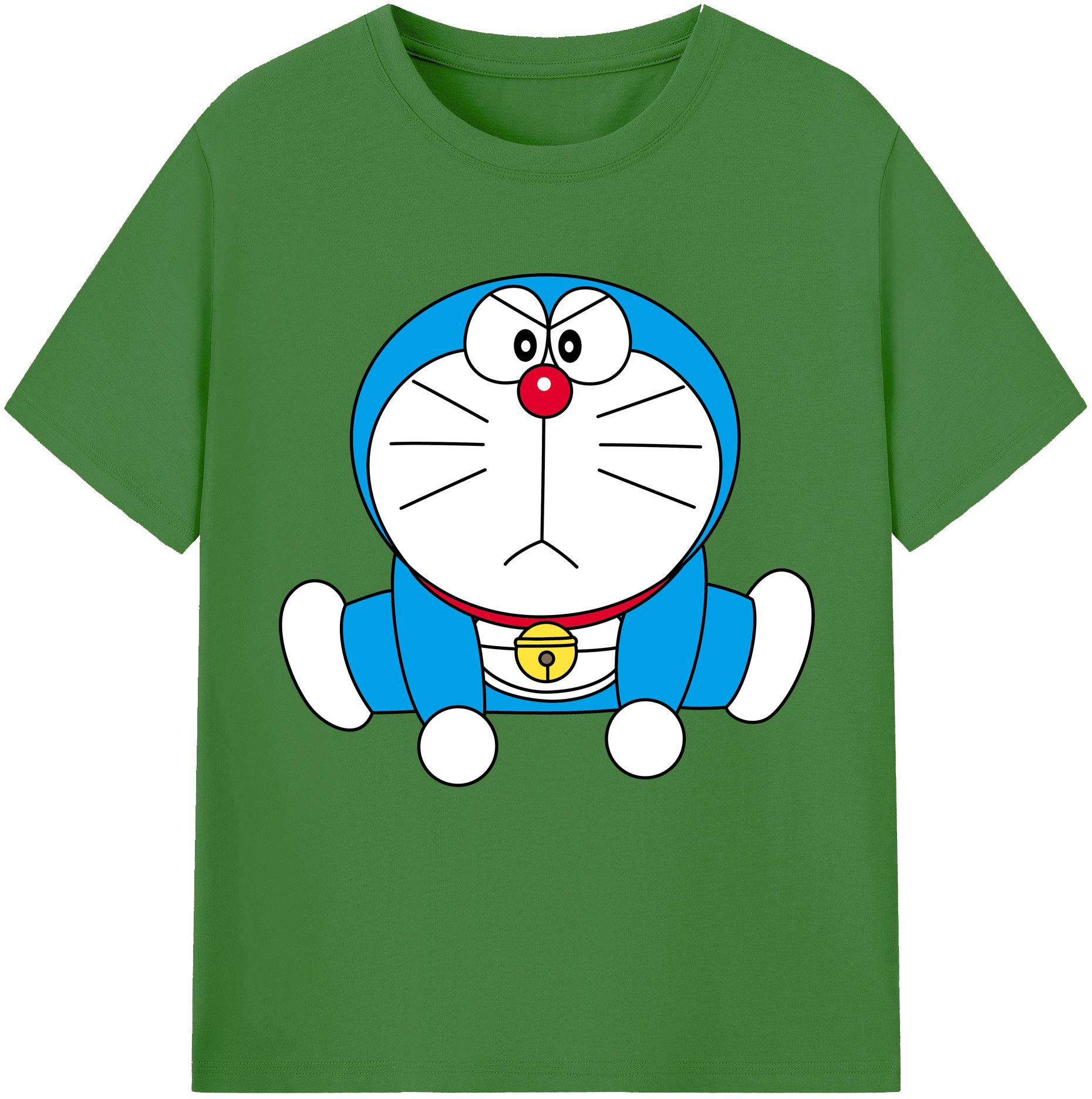 （画像用） ドラえもん Doraemon レディースカジュアルプリントTシャツ（綿100％）